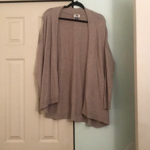 Slouchy cream sweater